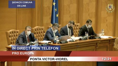 Liberalii au solicitat Parlamentului votarea decretului de prelungire a stării de urgență în forma transmisă de președintele Iohannis, fără condiționările pentru guvern adăugate în comisiile de specialitate / Propunerea a fost respinsă