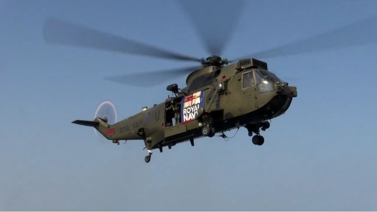 VIDEO Marea Britanie va trimite elicoptere Sea King în Ucraina