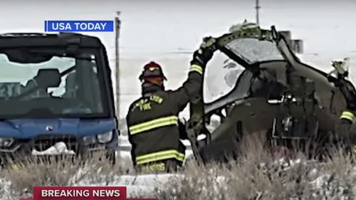 SUA: Un avion medical s-a prăbușit în Nevada / Cinci persoane și-au pierdut viața