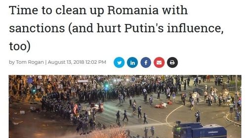 The Washington Examiner, poziție dură: E vremea curățeniei în România prin impunerea de sancțiuni țintite împotriva politicienilor corupți