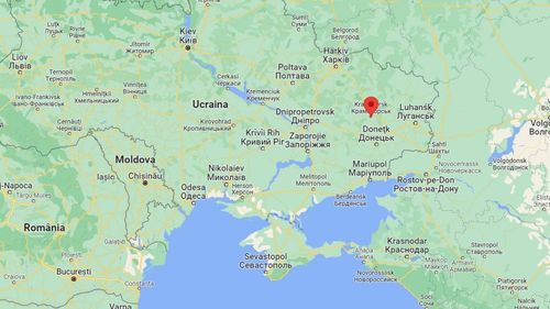 Kramatorsk, lovit din nou de două rachete rusești