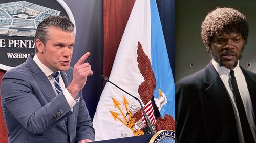 Secretarul american al Apărării, Pete Hegseth, a citat un verset biblic fals din filmul „Pulp Fiction” la slujba de rugăciune de la Pentagon
