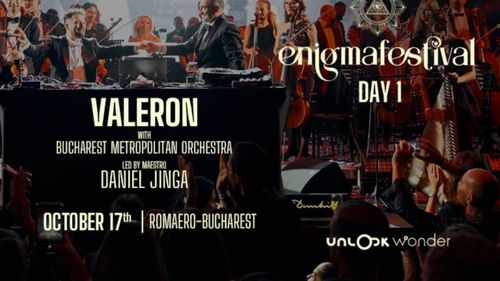 Începe Enigma Festival/ Valeron și Orchestra Metropolitană București deschid weekendul de distracții în București