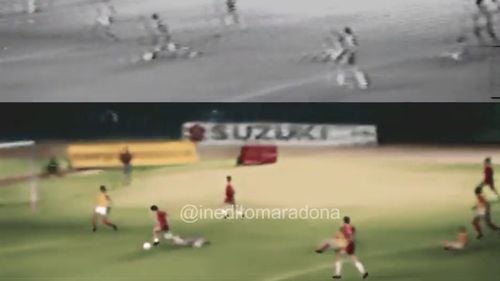 VIDEO Au fost restaurate imaginile golului pe care Maradona îl considera cel mai frumos din cariera sa / ”Când am împins mingea în plasă, erau toți culcați la pământ, în linie” / Înregistrarea a fost găsită în 2013 și a fost restaurată timp de 3 luni