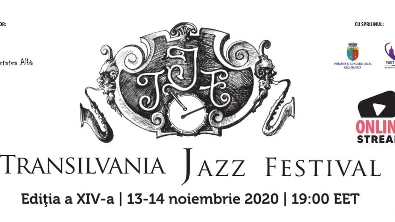 Transilvania Jazz Festival 2020 are loc exclusiv online. Concertele pot fi urmărite gratuit