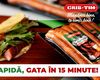 Wrap cu cârnați la grătar, cremă de brânză și muștar. Se prepară în mai puțin de 15 minute