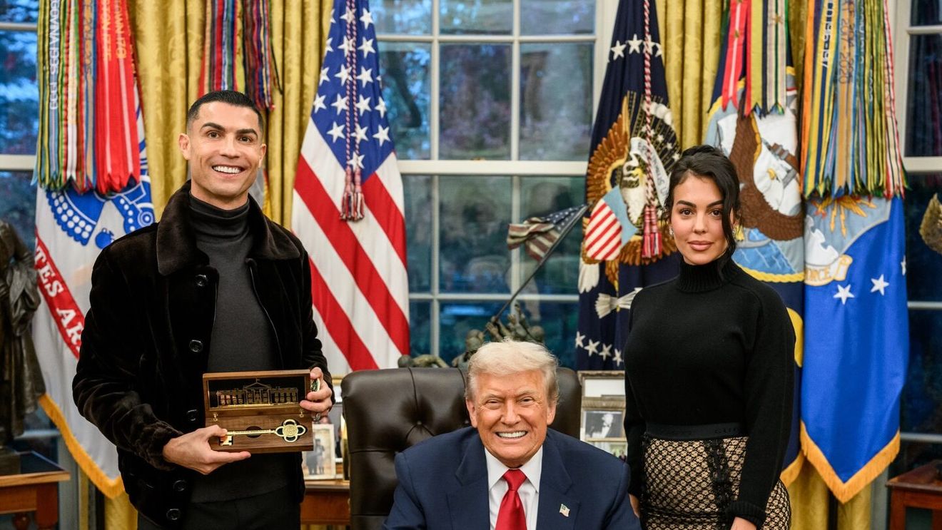 Cadoul special oferit de Donald Trump lui Cristiano Ronaldo: „Cheia Casei Albe”