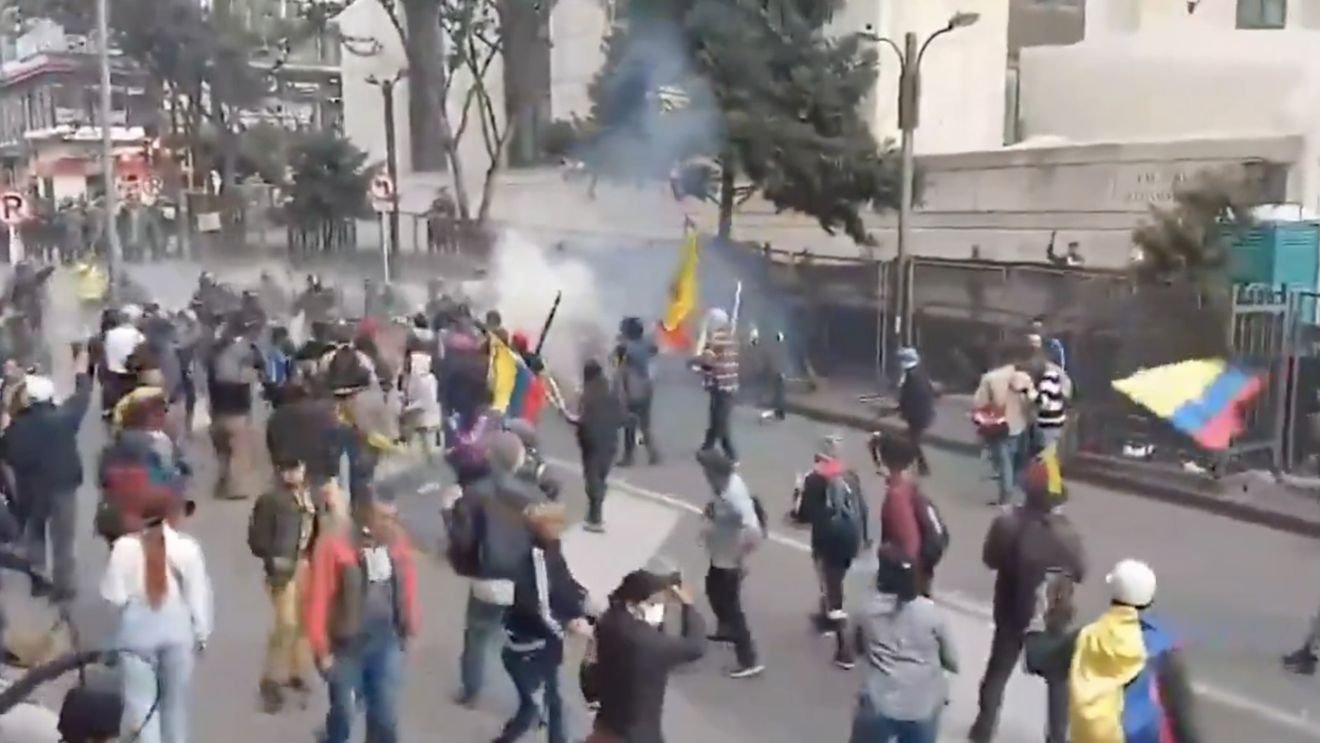 Armata a fost desfăşurată în Columbia după mai multe atacuri soldate cu cel puţin 18 morţi