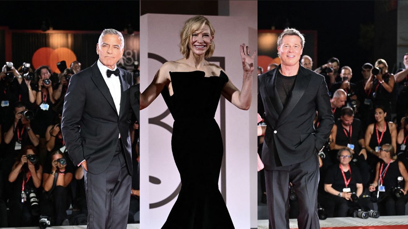 Festivalul de film de la Veneția: Ce au purtat vedetele / Ce case de modă au ales Brad Pitt, George Clooney sau Cate Blanchett