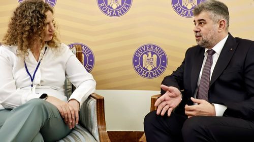 Premierul Marcel Ciolacu, întâlnire cu Ella Haimi, soţia cetăţeanului româno-israelian Tal Haimi, răpit în Fâşia Gaza: Am încurajat-o să-şi păstreze speranţa şi încrederea