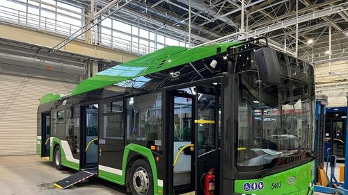 Un număr de 15 troleibuze Solaris, din cele 100 achiziționate de Primăria București, vor intra în circulație din Ianuarie, 2024
