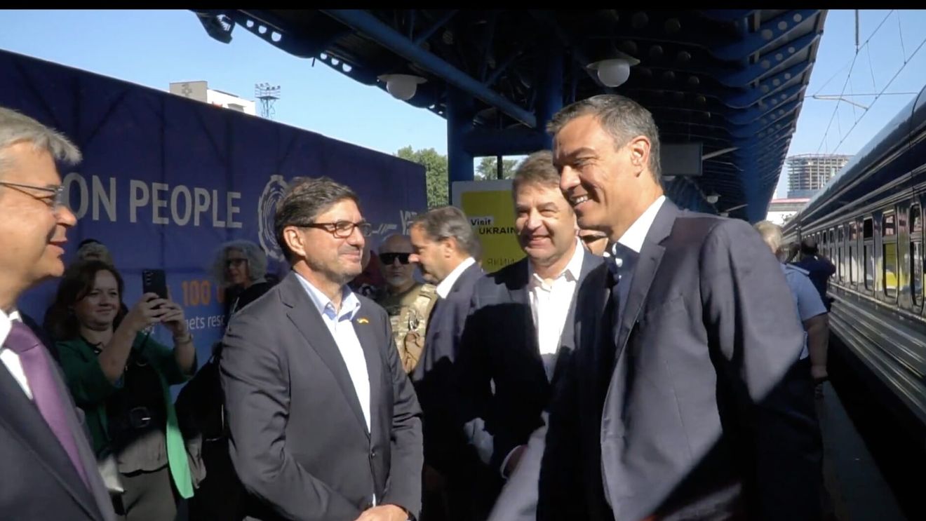 Pedro Sanchez a ajuns la Kiev, în prima zi de când Spania a preluat președinția UE