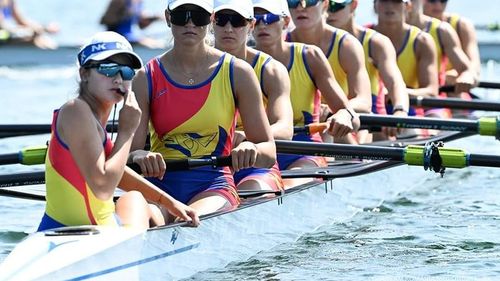 Aur pentru România la canotaj. Echipa feminină de 8+1 a câștigat finala probei regine