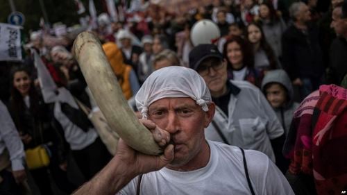 Manifestație masivă la Madrid pentru a atrage atenția asupra depopulării zonelor rurale din Spania