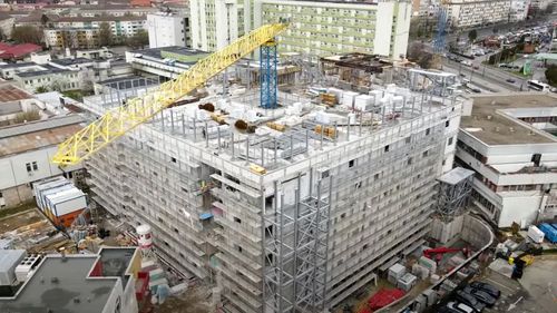 Lucrările la viitorul Centru de Mari Arși de la Timișoara sunt la 60% realizare  / Se așteaptă ca din toamnă să devină funcțional / Investiție de 66 de milioane de euro