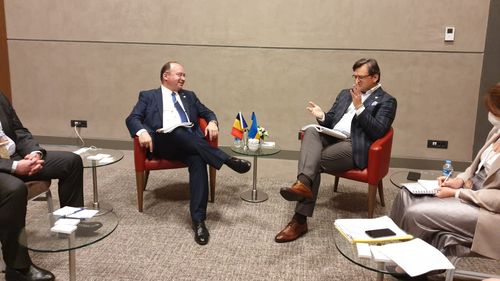 Aurescu s-a întâlnit cu ministrul de Externe ucrainean, printre temele abordate fiind și situația securității la Marea Neagra