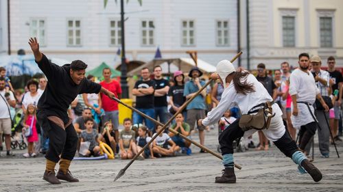 Primăria Sibiu vrea să reia Festivalul Medieval „Cetăți Transilvane”, suspendat din 2019 / Buget propus de 1,8 milioane de lei