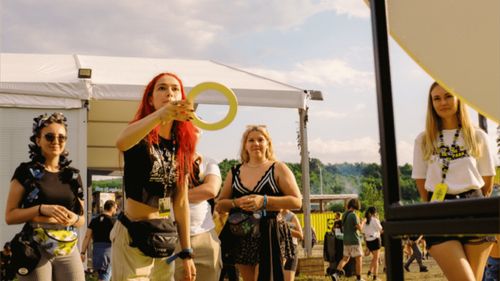 Publicul Electric Castle, foarte receptiv la mesajele despre reciclare. Peste 18.000 de persoane s-au jucat în parcul eco ASAP Recycling Park (P)