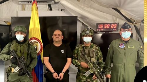 Traficantul columbian de droguri cunoscut ca Otoniel, condamnat la 45 de ani de închisoare