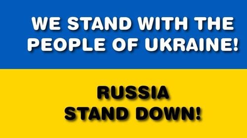 Miting de sprijin pentru Ucraina organizat sâmbătă în București