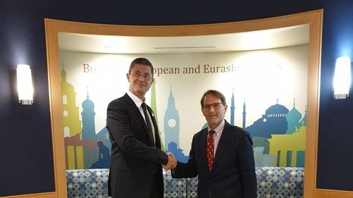 Dan Barna s-a întâlnit cu responsabilul cu afacerile europene din Departamentul de Stat al SUA