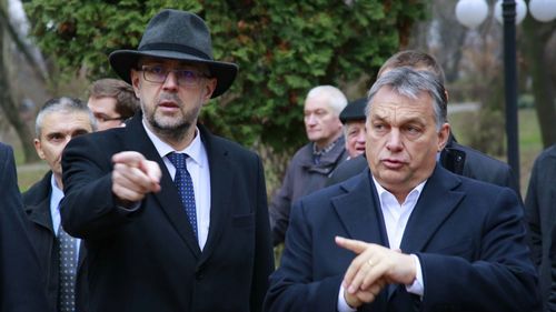 FOTOGALERIE | Kelemen Hunor, în campanie cu Viktor Orban la Debrețin. Orban: ”Șeful ardelenilor!”