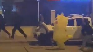 VIDEO Imagini inedite la protestele de la Istanbul: Pikachu aleargă pe străzile din oraș