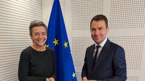 Cătălin Drulă, întâlnire cu prim-vicepreşedinta Comisiei Europene, Margrethe Verstager: ”La București e nevoie de turat motoarele ca să nu ratăm PNRR”