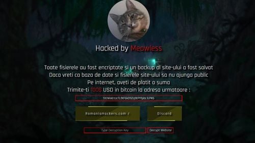 Site-ul Consiliului Județean Cluj a fost spart de hackeri. Aceștia cer 100 de dolari în bitcoin