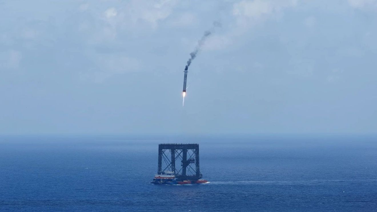 China testează cu succes recuperarea pe mare a unei trepte de rachetă orbitală
