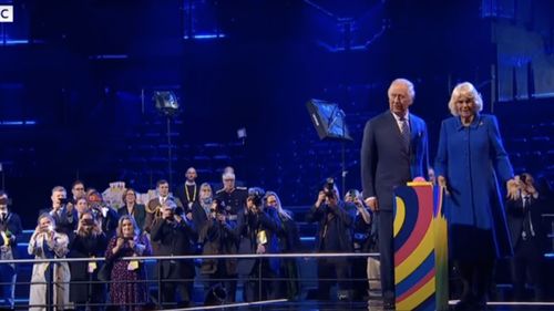 Regele Charles al III-lea a prezentat scena oficială pe care se va desfăşura concursul Eurovision 2023