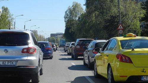 Lucrările de reparații pe Autostrada București - Constanța îngreunează traficul. Coloane de mașini de 2 km