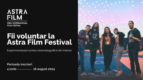 Noutate. Voluntari de toate vârstele la Astra Film Festival