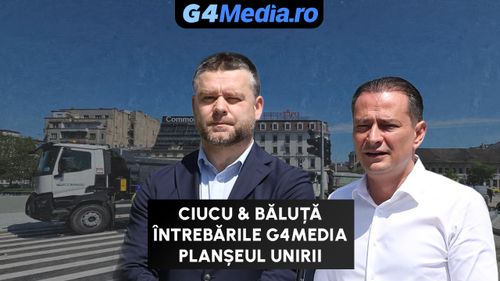 Întrebările G4Media pentru Ciucu și Băluță la Planșeul Unirii: audit, coordonarea marilor proiecte și „luptele de la Unirii”