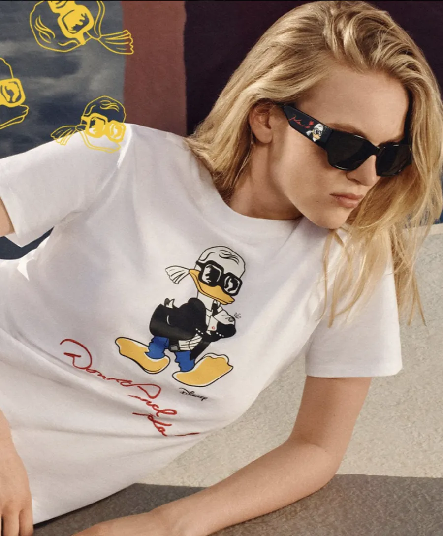 donald duck, karl lagerfeld, moda, disney