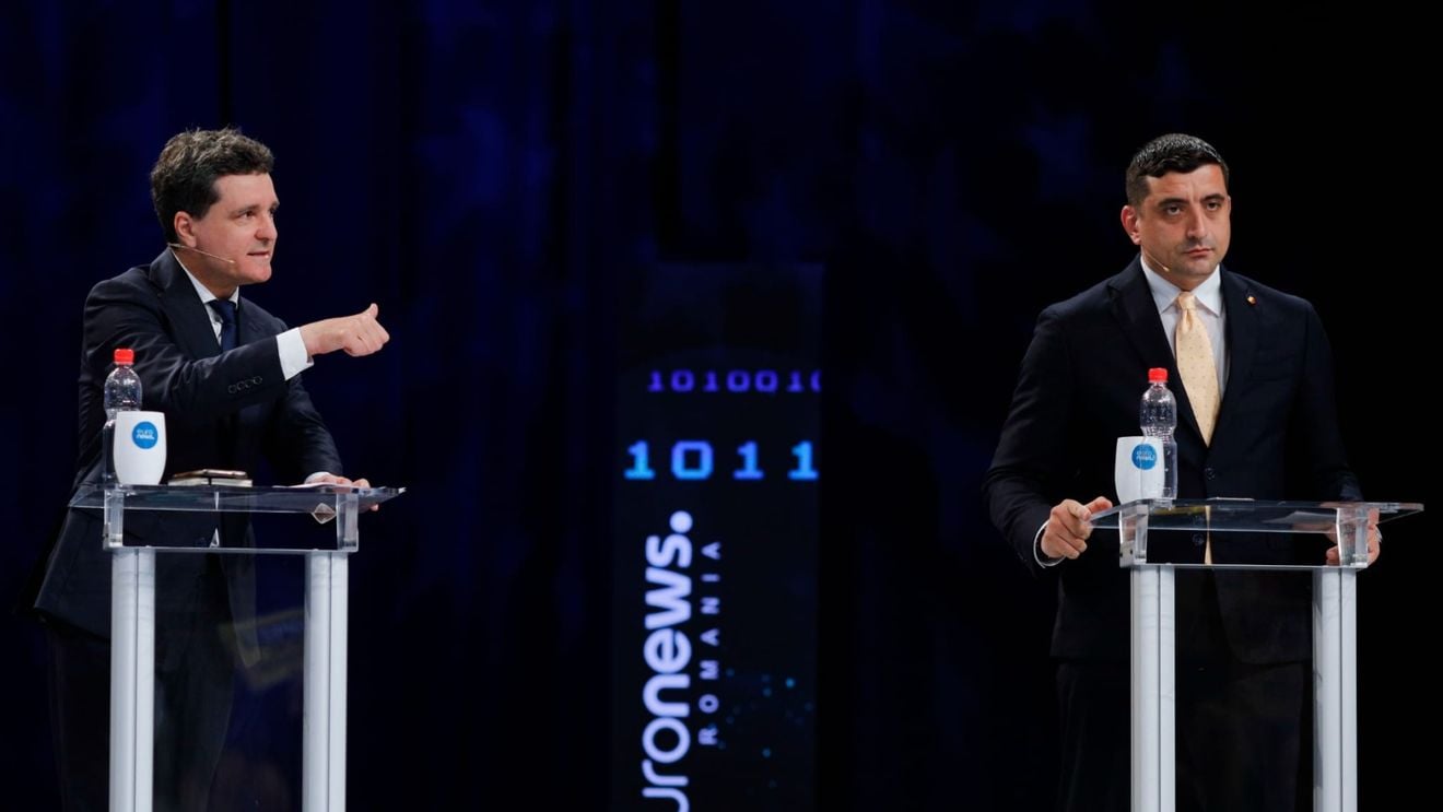 Câți români s-au uitat joi seara la dezbaterea Nicușor Dan - George Simion / Cele mai mari cifre din istoria Euronews România