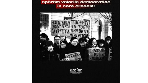 Alianța Națională a Organizațiilor Studențești și alte asociații cheamă tinerii la vot, cu mesaje pro-europene, pro-democrație și drepturile omului/