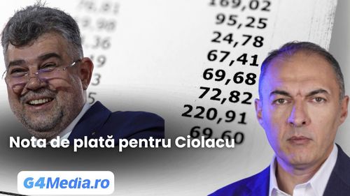 Ciolacu e obligat să achite nota de plată pentru dezmățul electoral