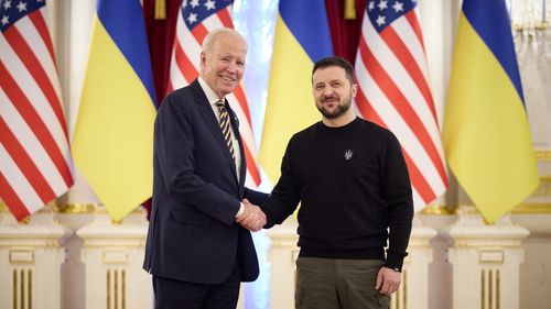 Casa Albă a confirmat că Zelenski și Biden se vor întâlni în Normandia