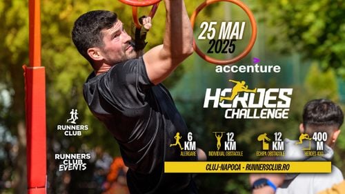 Accenture Heroes Challenge revine pe 25 mai la Cluj-Napoca