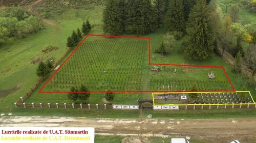 Oficiul pentru Cultul Eroilor despre Cimitirul Valea Uzului: Primăria Sânmartin a amplasat 600 de cruci fără aviz, cu finanțare din Ungaria, pe locuri în care erau îngropați soldați maghiari, români și de alte naționalități. Primăria Dărmănești a construit 50 de cruci fără aviz pe locuri fără morminte