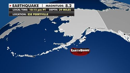 VIDEO Peninsula Alaska, lovită de un cutremur cu magnitudinea de 8,2 pe scara Richter. Autoritățile au emis o alertă de tsunami și au evacuat populația