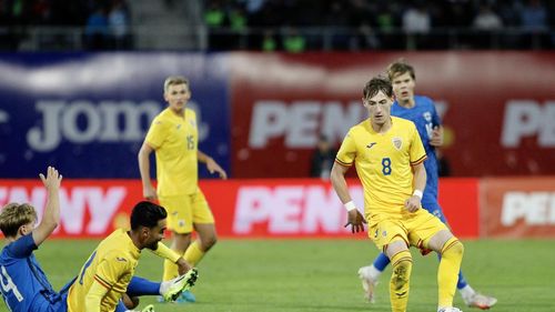 România învinge Finlanda în minutul 90+8 / Naționala Româniai U21 a jucat la Sibiu în preliminariile Euro-2025