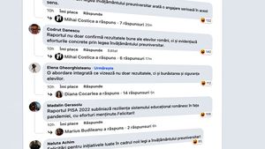 Val de comentarii de laudă pe pagina ministrei Ligia Deca, după ce România s-a clasat penultima din UE la PISA 2022. Internauții se întreabă dacă mesajele sunt generate de roboți sau de postaci