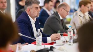 Marcel Ciolacu se întâlneşte cu reprezentanţii REPER şi Forţa Dreptei / Continuă consultările la Palatul Victoria pentru finalizarea calendarului electoral