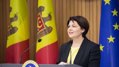 Şefa guvernului de la Chişinău, Natalia Gavriliţa, încearcă să pună capăt zvonurilor despre posibila cădere a executivului / "Este o tactică folosită de oponenţii noştri, de hoţii care vor să fugă de răspundere"