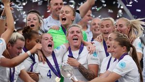 FOTO VIDEO Anglia devine pentru prima dată campioana Europei la fotbal feminin, după ce a învins Germania în finală, scor 2-1 după prelungiri