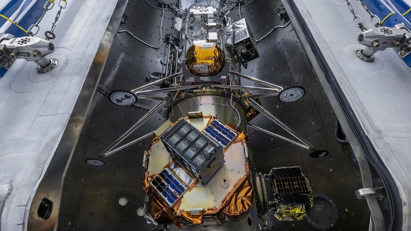 Intuitive Machines lansează un nou modul de aselenizare cu o rachetă SpaceX