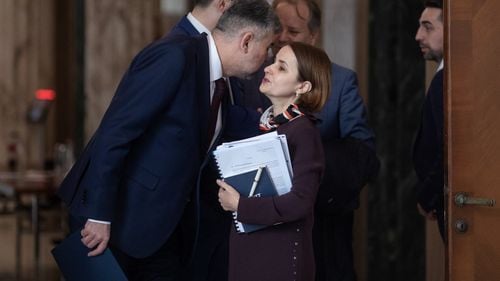 Fostul ministru de Externe Luminiţa Odobescu, numită consilier de stat în cadrul Cancelariei premierului Marcel Ciolacu