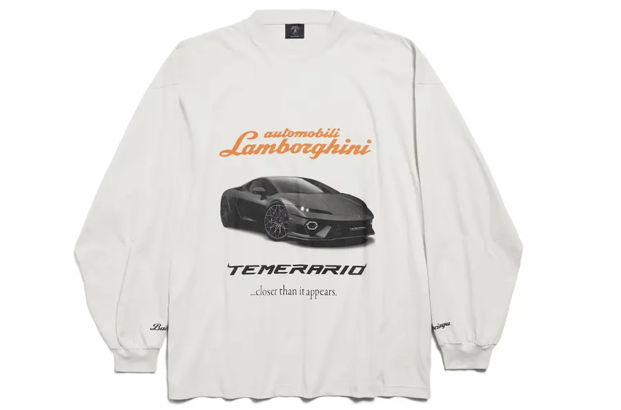balenciaga, lamborghini, moda, colectie 